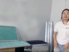 YANING 교체 합성 섬유 큰 입자 평면형 G4 MERV 3 패널 사전 필터 공기 필터 Pr