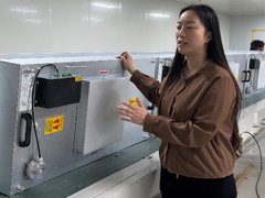 격차 압력 경보 FFU 팬