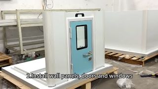 클린룸 모델 설치 과정 Ⅰ