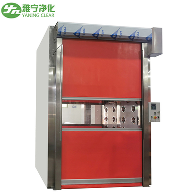 헤파필터 고청정실 병력 에어샤워 고속도 Pvc 화면 상향 이동 발창문