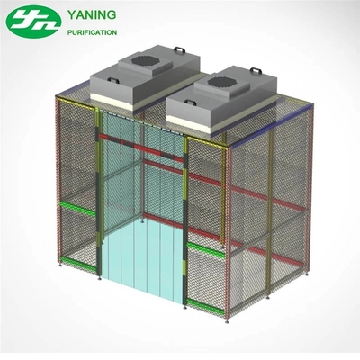 Yaning 정전기 방지 커튼 이동할 수 있는 작은 청정실 부스 DIY 청정실 환경
