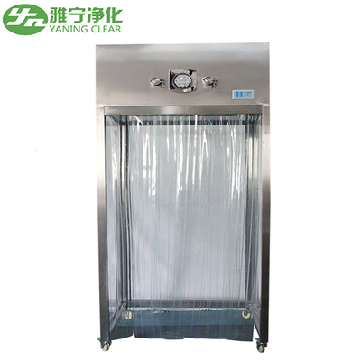 단단하게 한 유리벽 층류 기류 체계, 원료 표본 추출 부스 0.8KW