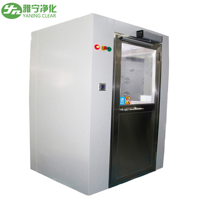얼굴 인식 연결 문 에어 클리닝과 YANING 고청정실 GMP 에어샤워