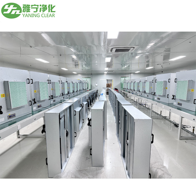 YANING HVAC 재 정화 좋은 여과 고청정실 ISO14644는 209E 기준 천정 FFU 팬 필터 유닛을 공급했습니다