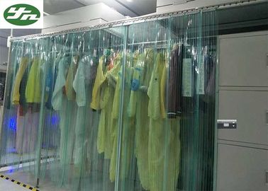 정전기 방지 커튼 전자 산업을 위한 수직 청정실 의복 내각 스토커
