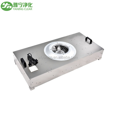 YANING FFU 팬 필터 유닛 청정실 천장 HEPA 필터 시스템용 파우더 코팅 철강 재료