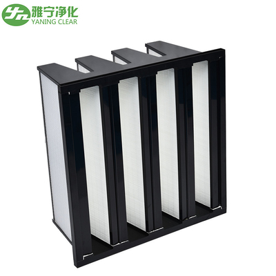 V 은행 H10 Hvac Hepa 여과기, 이하 고능률 공기 정화 장치 610*610*295mm