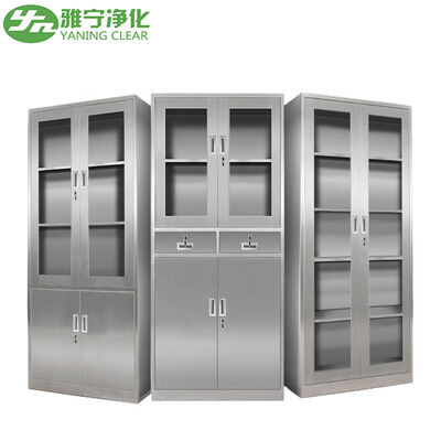 수술실 및 수술 보관용으로 쉽게 살균 가능한 맞춤형 AISI 304 SS 스테인리스 스틸 의료 캐비닛