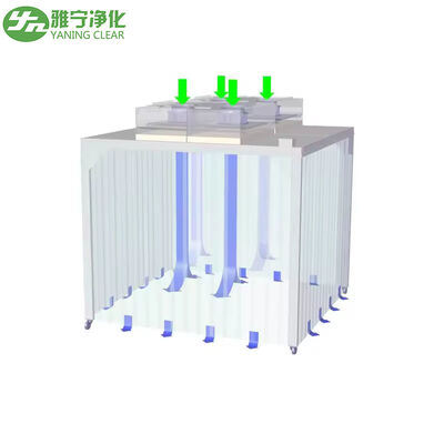 맞춤형 크기의 스테인리스 스틸 SUS304 HEPA 필터 99.99% 효율성