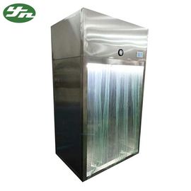 스테인리스 스틸 304 청정실 공기 흐름 시스템 샘플링 부스 0.8kw 바퀴