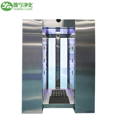고청정실을 위한 YANING 미립자로 된 관목숲 에어샤워 헤파필터 자동차 미닫이 문